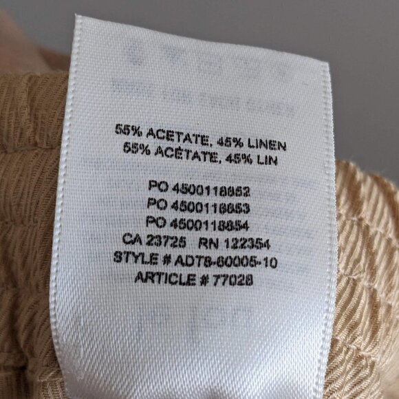 Linen blend Wilfred Funk Short - Picture 7 of 7